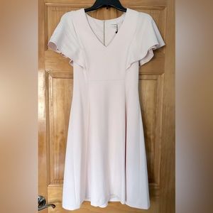 NWT. Calvin Klein dress. Light pink. Size 2